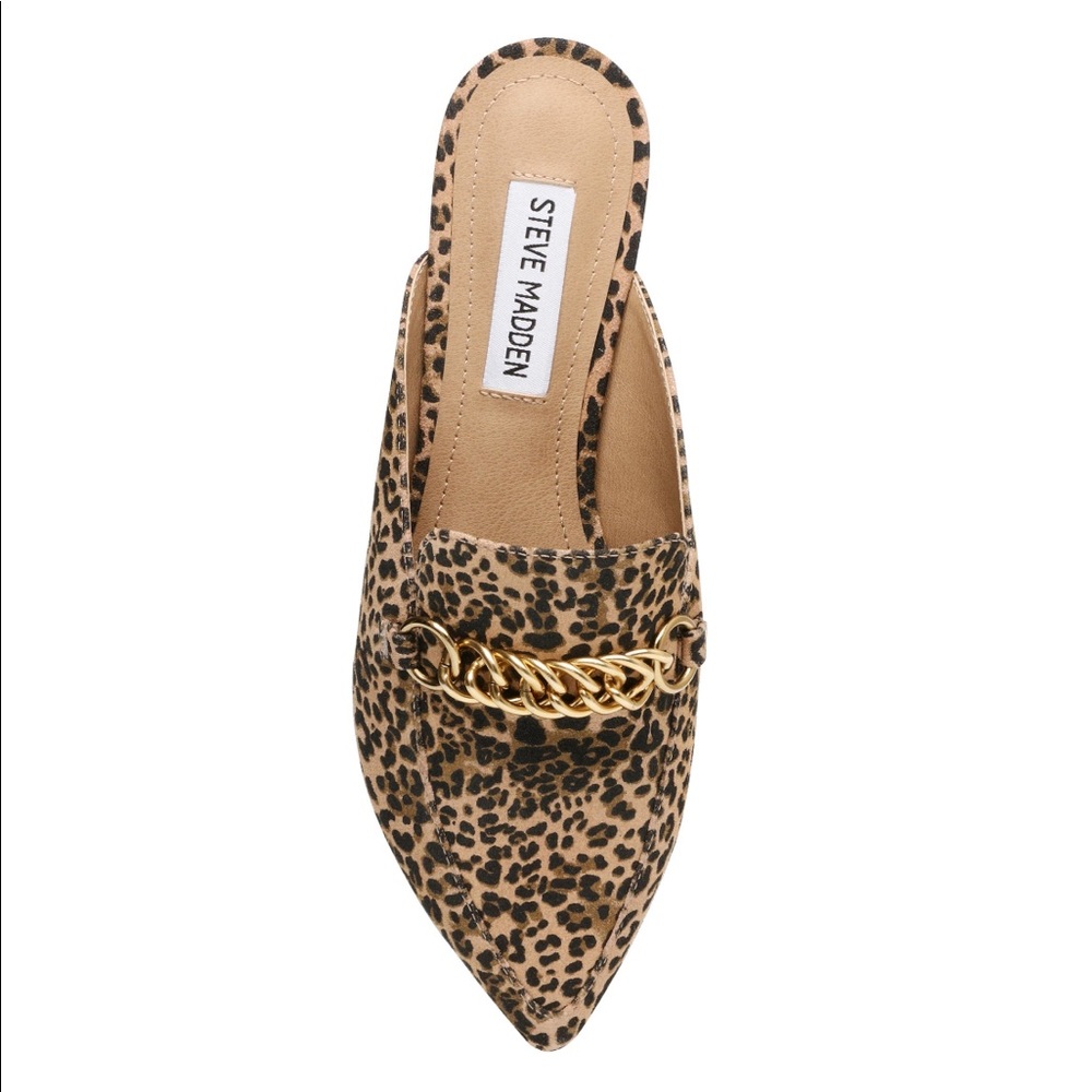 Steve Madden Forever Chain Pointed Toe Mule Slide